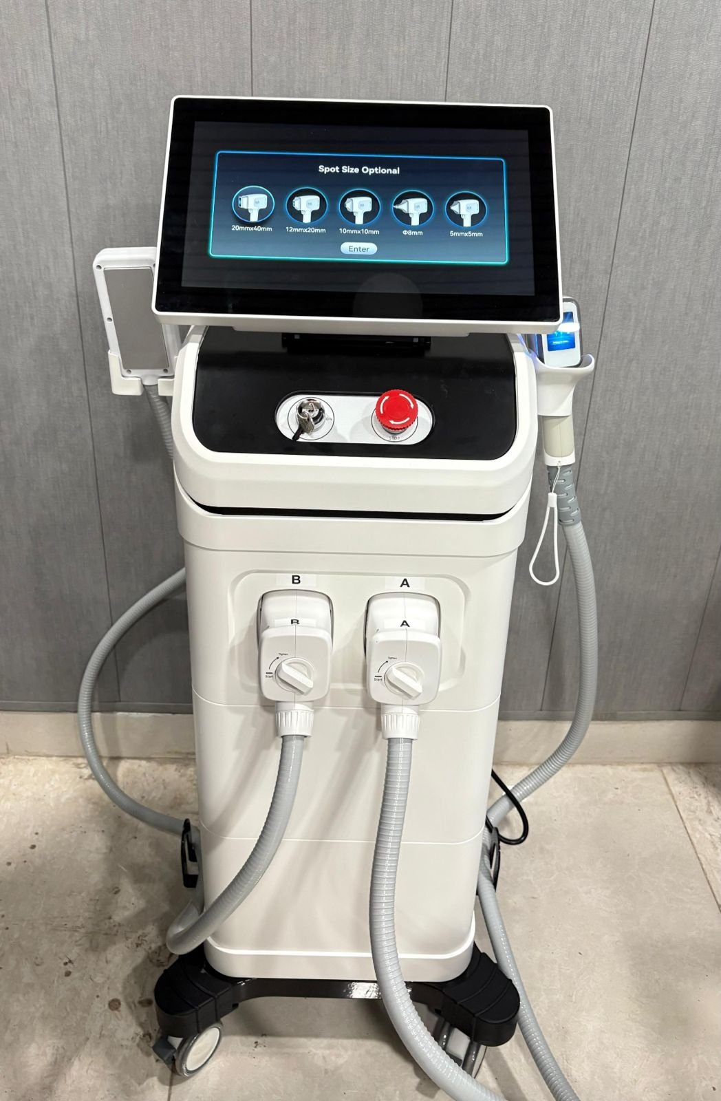ABL Cosmoglow machine setup 27
